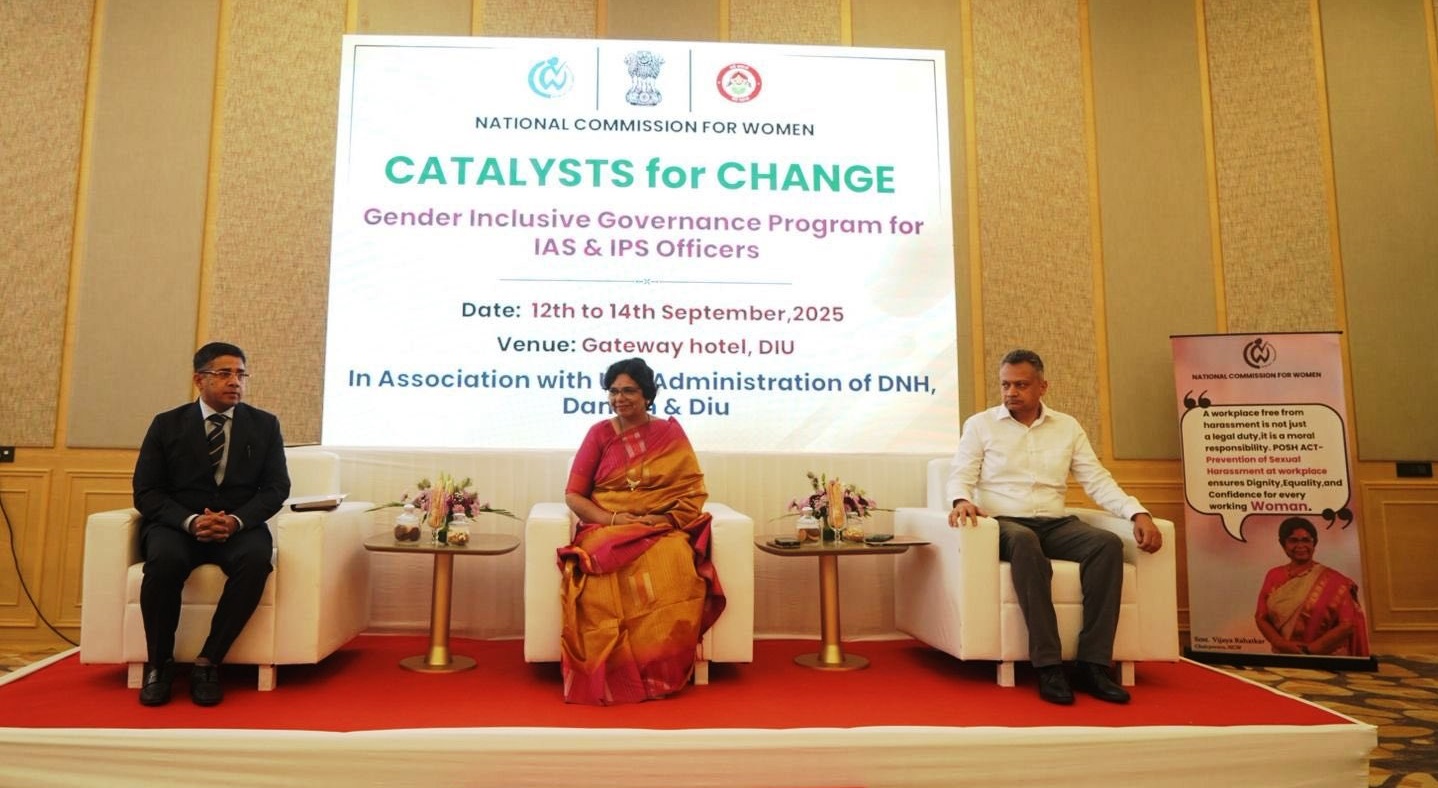 Member Secretary, National Commission for Women, Sh. Sudeep Jain, addressed IAS and IPS officers in Diu